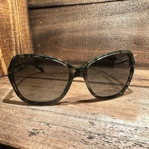 Tory Burch sunglasses, green tortoise. Authentic. New.